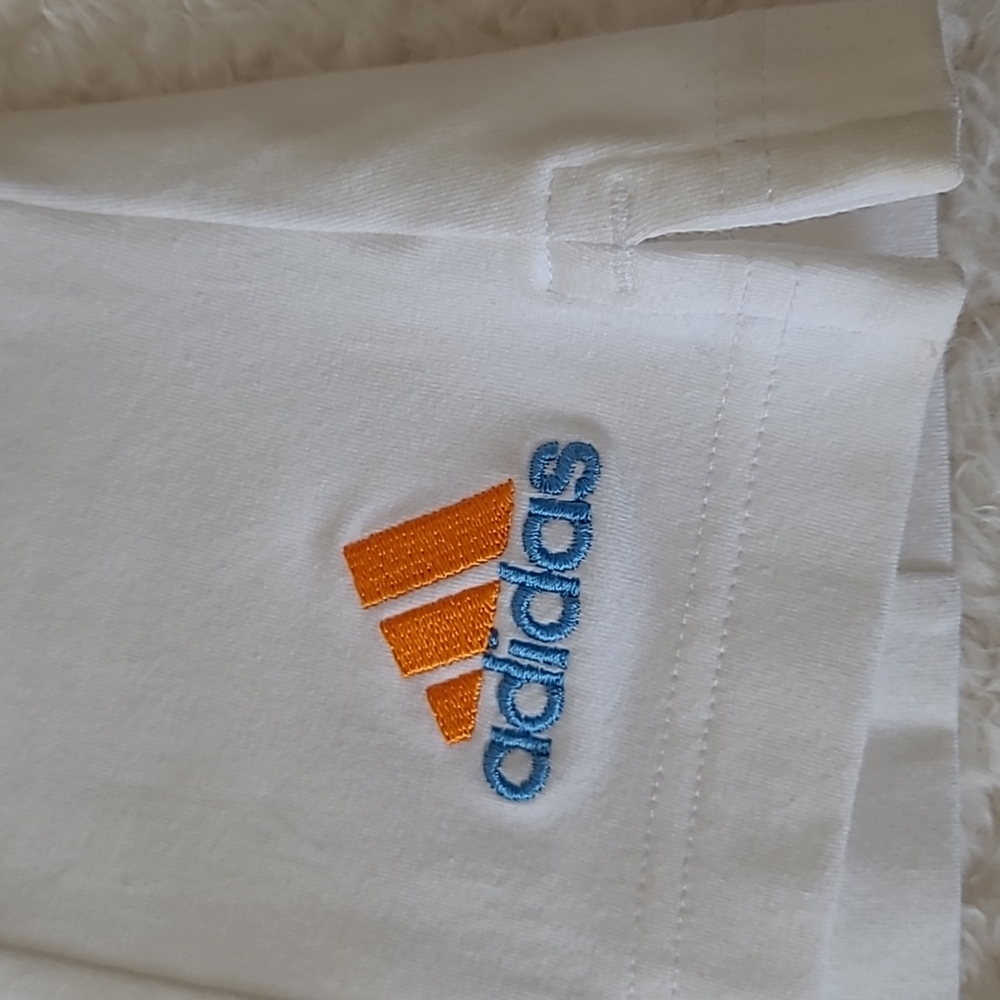 RARE Vintage Tennessee Lady Vols NEW UT ADIDAS Tennis Top White Racer Back Large - Picture 12 of 13